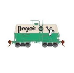 Athearn 97176 HO Scale NACC 8,000 Gallon Beer Can Tank Car Penguin Ginger Ale NADX 7119