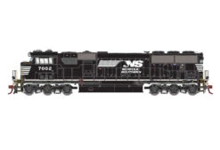 Athearn G65196 HO Scale SD60E Norfolk Southern NS 7002 DC