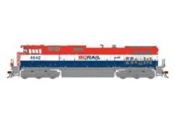 Athearn Genesis 2.0 G31604 HO Scale Dash 9-44CWL BC RAIL BCOL 4642 DCC Sound