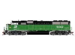 Athearn Genesis 2.0 G75640 HO Scale SD60M Tri-Clops Burlington Northern BN 9242 DCC Sound