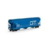 Athearn Genesis G15846 HO Scale ACF 4600 3 Bay Covered Hopper Grand Trunk Western GTW 138190 -Athearn Train Shop athearn genesis g15846 ho scale acf 4600 3 bay covered hopper grand trunk western gtw 138190