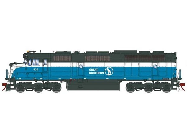 Athearn Genesis G18281 HO Scale EMD F45 Great Northern GN 434 DC 3 Athearn Genesis G18281 HO Scale EMD F45 Great Northern GN 434 DC