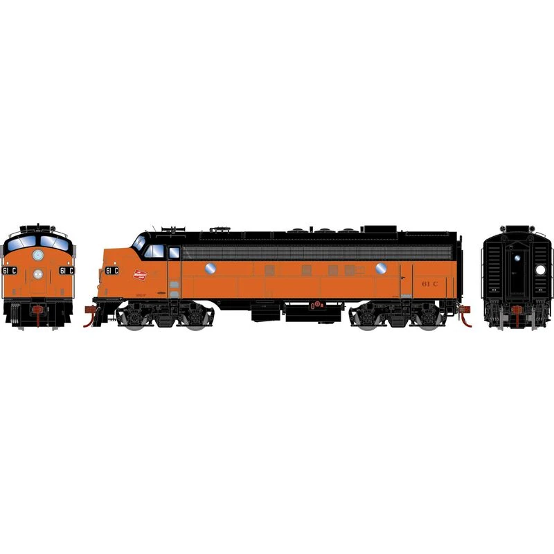 Athearn Genesis G19703 HO Scale EMD FP7 Milwaukee Road MILW 61C DCC & Sound 4 Athearn Genesis G19703 HO Scale EMD FP7 Milwaukee Road MILW 61C DCC & Sound - Image 2