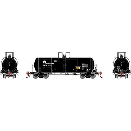 Athearn Genesis G25757 HO Scale 13,000 Gallon Acid Tank Car Procor "Black" PROX 16599 4 Athearn Genesis G25757 HO Scale 13,000 Gallon Acid Tank Car Procor "Black" PROX 16599 - Image 2