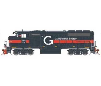Athearn Genesis G64945 HO Scale GP40-2L Guilford MEC 518 DCC & Sound 3 Athearn Genesis G64945 HO Scale GP40-2L Guilford MEC 518 DCC & Sound