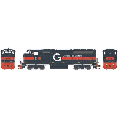 Athearn Genesis G64945 HO Scale GP40-2L Guilford MEC 518 DCC & Sound 4 Athearn Genesis G64945 HO Scale GP40-2L Guilford MEC 518 DCC & Sound - Image 2