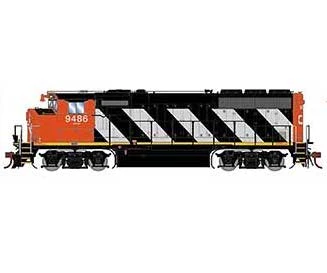 Athearn Genesis G65083 HO Scale GP40-2L Canadian National CN 9486 3 Athearn Genesis G65083 HO Scale GP40-2L Canadian National CN 9486