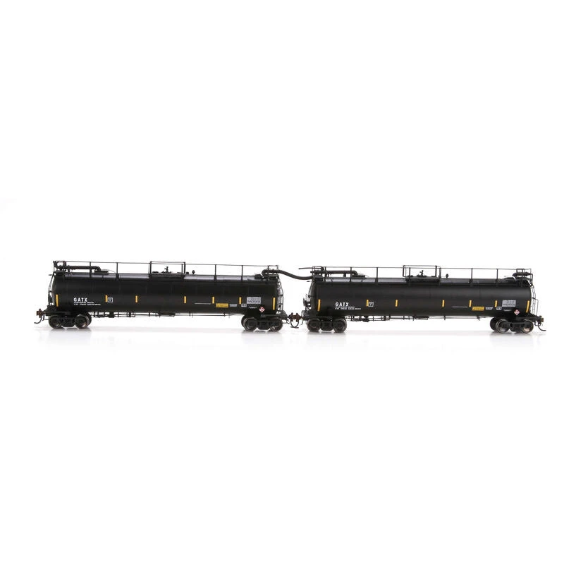 Athearn Genesis G67850 HO Scale Tank Train A/B SetGATX No # 5 Athearn Genesis G67850 HO Scale Tank Train A/B SetGATX No # - Image 3