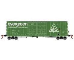 Athearn Genesis G68995 HO Scale 50' PC&F Double Plug Boxcar Evergreen EFCX 3961