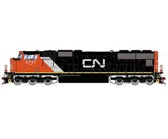 Athearn Genesis G75824 HO Scale SD70 Canadian National CN 5747 DCC Sound 3 Athearn Genesis G75824 HO Scale SD70 Canadian National CN 5747 DCC Sound