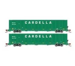 Athearn Genesis G76712 HO Scale NSC 6400 Gondola With Load Cardella Waste Of NJ CWSX 2 Pack