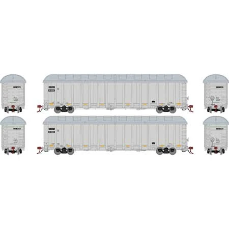 Athearn Genesis G76730 HO Scale NSC 6400 Gondola With Cover CIGX 2 Pack 4 Athearn Genesis G76730 HO Scale NSC 6400 Gondola With Cover CIGX 2 Pack - Image 2
