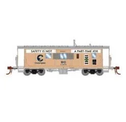 Athearn Genesis G78550 HO Scale ICC Caboose Chessie B&O C-3771 With Lights