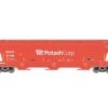Athearn Genesis G89947 HO Scale Trinity 3 Bay Covered Hopper Potash Corp GACX 31749 1 Athearn Genesis G89947 HO Scale Trinity 3 Bay Covered Hopper Potash Corp GACX 31749 -Athearn Train Shop athearn genesis g89947 ho scale trinity 3 bay covered hopper potash corp gacx 31749