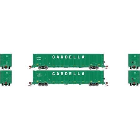 Athearn Genesis GN12576 N Scale NSC 6400 Gondola Cardella CWSX 2 Pack 4 Athearn Genesis GN12576 N Scale NSC 6400 Gondola Cardella CWSX 2 Pack - Image 2