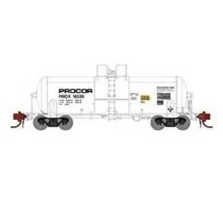 Athearn Genesis GN15323 N Scale 13,000 Gallon Acid Tank Car Procor "White" PROX 16526