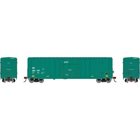 Athearn HO Scale 18676 50' FMC 5327 Boxcar Canadian Pacific CP 224197 4 Athearn HO Scale 18676 50' FMC 5327 Boxcar Canadian Pacific CP 224197 - Image 2