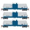 Athearn RTR 16395 HO Scale 16k Clay Slurry Tank Car Amstar ASRX 3 Pack -Athearn Train Shop athearn rtr 16395 ho scale 16k clay slurry tank car amstar asrx 3 pack
