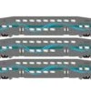 Athearn RTR 28580 N Scale Bombardier Coach Cars Metrolink Refurbished SCAX 3 Pack -Athearn Train Shop athearn rtr 28580 n scale bombardier coach cars metrolink refurbished scax 3 pack