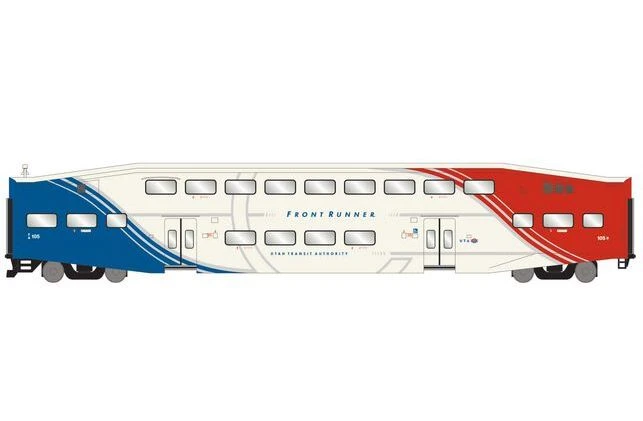 Athearn RTR 28586 N Scale Bombardier Control Cars Utah FrontRunner UTAX 105 3 Athearn RTR 28586 N Scale Bombardier Control Cars Utah FrontRunner UTAX 105