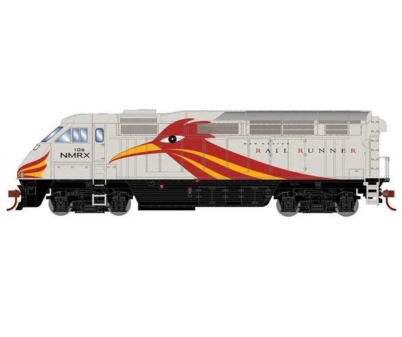 Athearn RTR 64954 HO Scale EMD F59PHI Diesel New Mexico Railrunner NMRX 106 DCC & Sound 3 Athearn RTR 64954 HO Scale EMD F59PHI Diesel New Mexico Railrunner NMRX 106 DCC & Sound