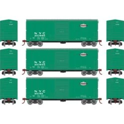 Athearn Train Shop -Athearn Train Shop athearn rtr 69438 ho scale 40 modernized boxcar new york central nyc 3 pack2