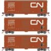 Athearn RTR 69444 HO Scale 40' Modernized Boxcar Canadian National CN 3 Pack 1 Athearn RTR 69444 HO Scale 40' Modernized Boxcar Canadian National CN 3 Pack -Athearn Train Shop athearn rtr 69444 ho scale 40 modernized boxcar canadian national cn 3 pack
