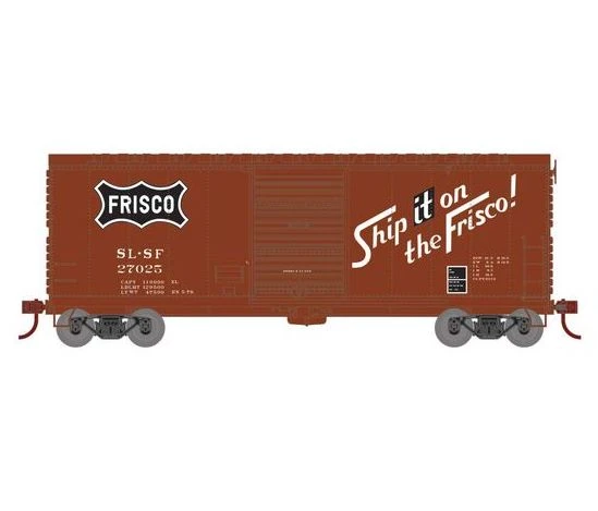Athearn RTR 69445 HO Scale 40' Modernized Boxcar Frisco SLSF 27025 3 Athearn RTR 69445 HO Scale 40' Modernized Boxcar Frisco SLSF 27025