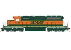 Athearn RTR 73732 HO Scale EMD SD40 BNSF Rebuilt 7336 DCC & Sound
