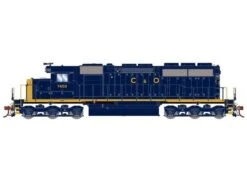 Athearn RTR 73741 HO Scale EMD SD40 Chesapeake & Ohio C&O 7459 DCC & Sound