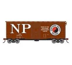 Athearn RTR 75337 HO Scale 40' Single Door Boxcar Northern Pacific NP 43078