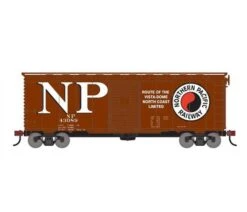 Athearn RTR 75338 HO Scale 40' Single Door Boxcar Northern Pacific NP 43089