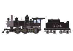 Athearn RTR 87238 HO Scale 2-6-0 Steam Locomotive Santa Fe ATSF 504