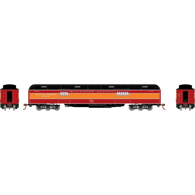 Athearn RTR 88212 HO Scale Heavyweight Baggage Passenger Car "Daylight" Southern Pacific SP 6092 4 Athearn RTR 88212 HO Scale Heavyweight Baggage Passenger Car "Daylight" Southern Pacific SP 6092 - Image 2